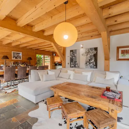 Alpehytte Luxury Pool & Jacuzzi Near Megeve *