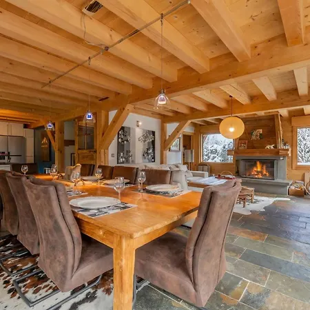 木屋 Luxury Pool & Jacuzzi Near Megeve *